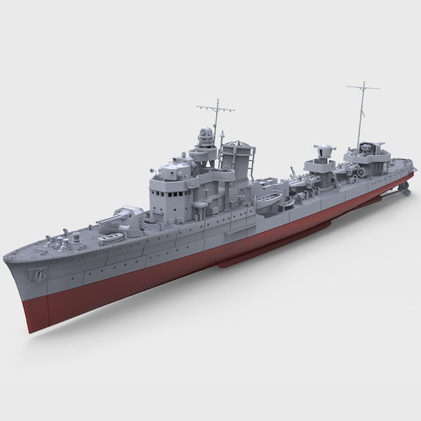 SSMODEL 1/350 Model Kit Italian Saetta Class Destroyer Saetta 1935 Full Hull