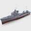 SSMODEL 1/350 Model Kit Italian Saetta Class Destroyer Saetta 1935 Full Hull
