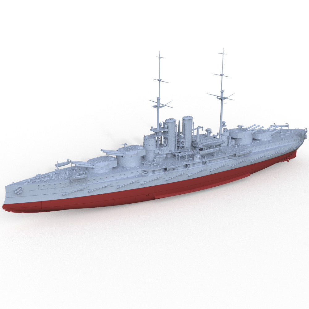SSMODEL SSC200501S-A 1/200Military Model SMS Viribus Unitis Battleship FULL HULL — detail view 3