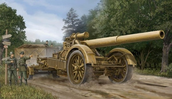 1/35 TRUMPETER KIT German 21 Cm Morser 18 Heavy Artillery TR02314 Model