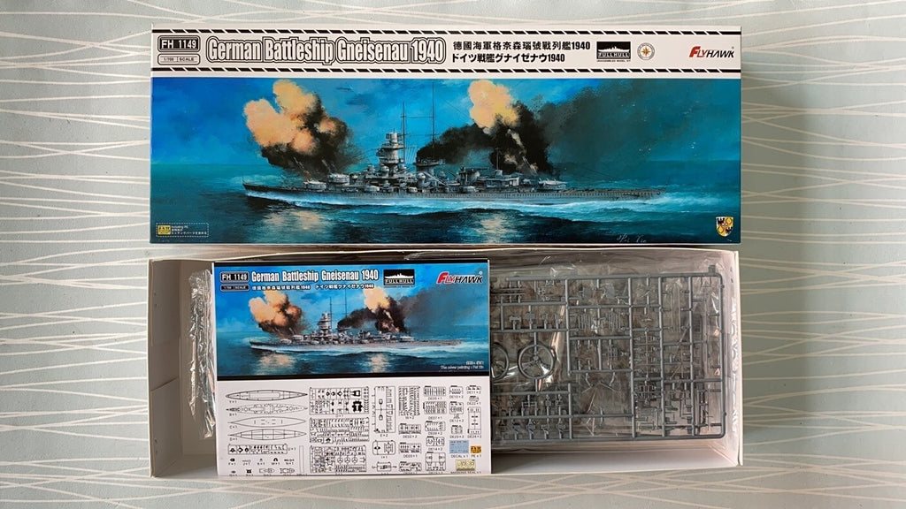 Flyhawk FH1149 1/700 German Gneisenau 1940 Battleship