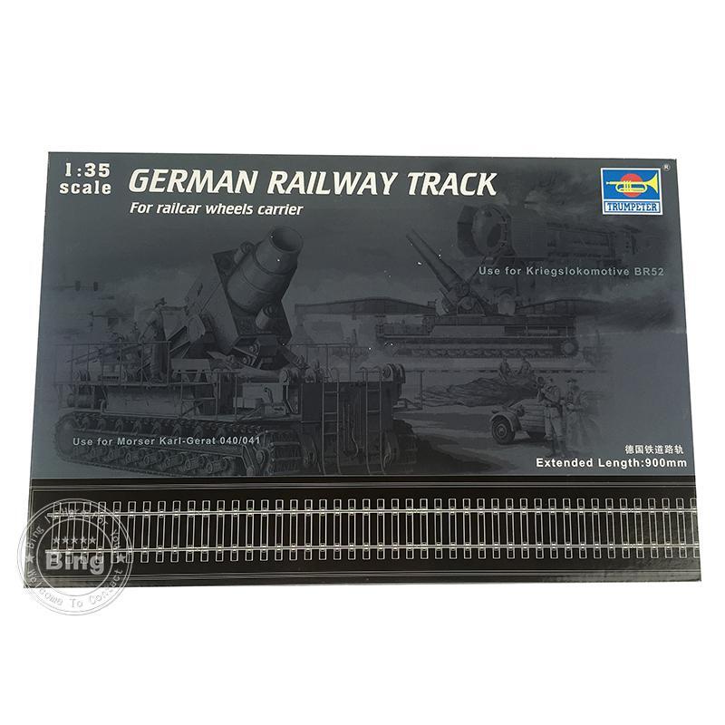 00213 Trumpeter Railway Track for Train German Static Model Kit fare 1/35