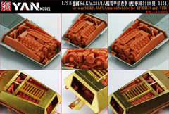 YAN MODEL PE-35204 1/35 German Sd.Kfz.234/1 Armored Vehicle(for Dragon 6943)