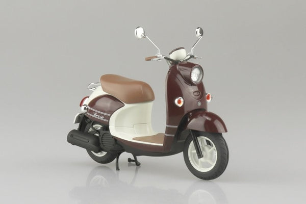 Aoshima AO-06618 1/12 The Bike(61) Model Scooter Kit Yamaha Vino 2016 Dark Brown