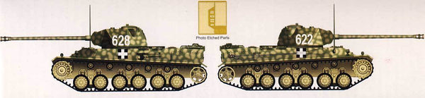 Hobbyboss  1/35 83850 Hungarian 44M Tas 75mm (88mm) Tank Model Kit Hungary