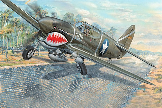 Trumpeter 03227 P-40F WAR HAWK 1:32 Model Kit