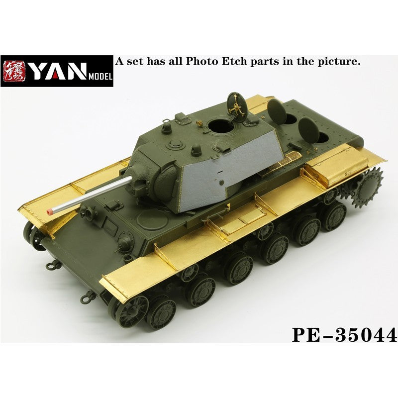 Yan Model 1/35 PE-35044 Russian KV-1 heavy tank Early production forTAMIYA 35372