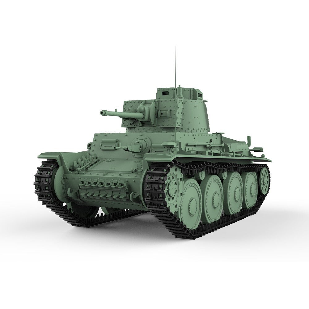 SSMODEL SS144723 1/144 Military Model Kit German 38T PzKpfw Light Tank Ausf.F