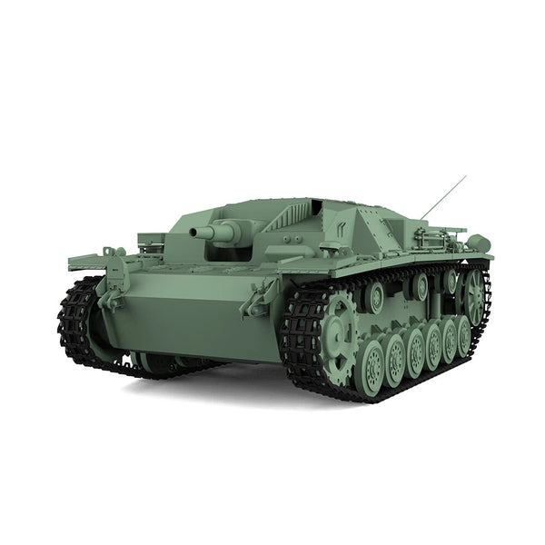 SSMODEL SS72718 1/72 25mm Military ModelKit German StuG.III Ausf.B
