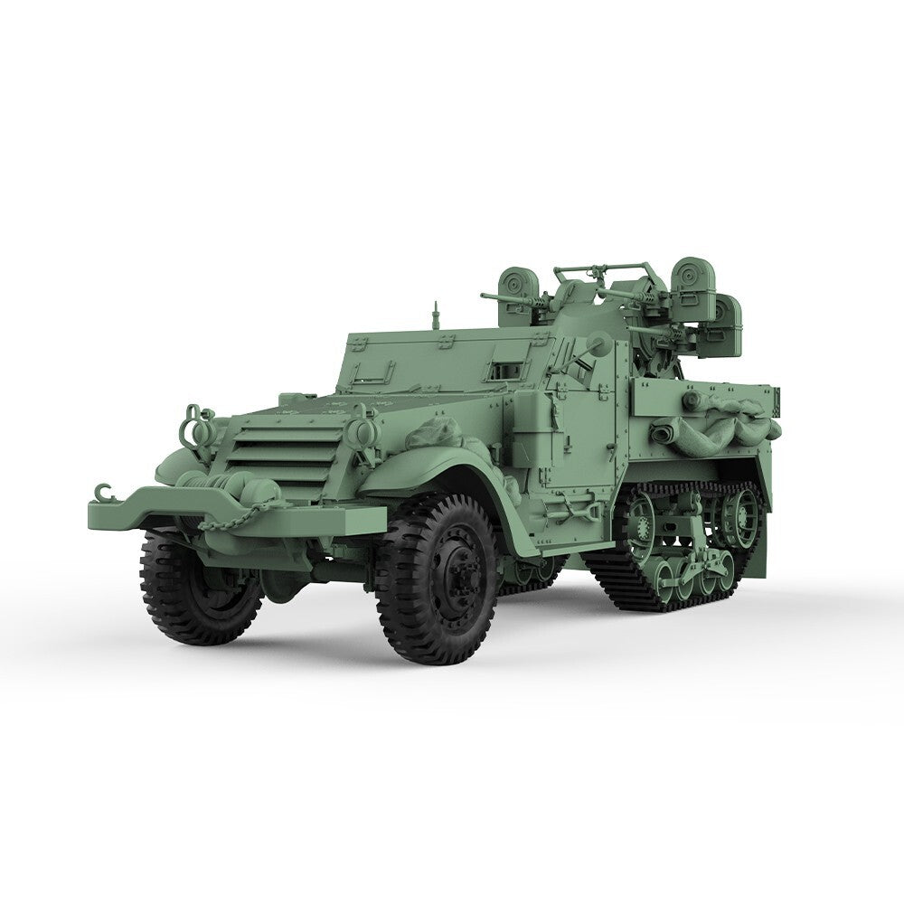 48552 1/48 Military Model Kit US M16 Multiple Gun Motor Carriage — detail view 2