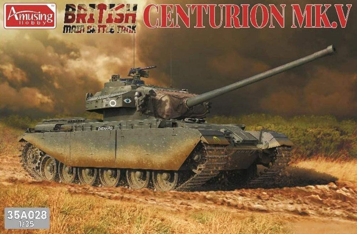 Amusing Hobby 35A028 1/35 British Centurion MK.5 — scale model kit