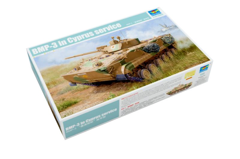 TRUMPETER 01534 1/35 BMP-3 in Greek service — detail view 2