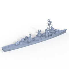 SSMODEL SSC600729 1/600 Military Model Kit German Z21 Destroyers Z4 1960