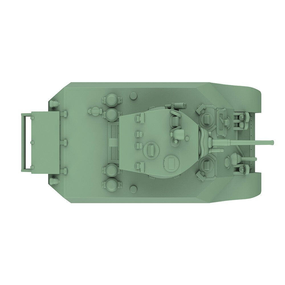 SSMODEL SS200506 1/200 Military Model Kit US M3A3 Stuart Light Tank — detail view 4