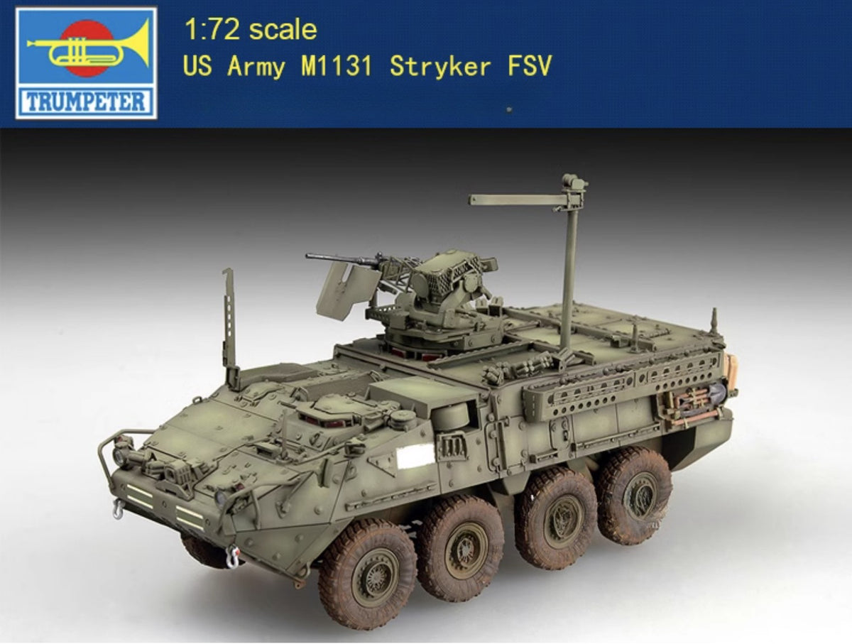 Trumpeter 07424 1/72 US Army M1131 Stryker FSV Model Kit – Ssmodel ...