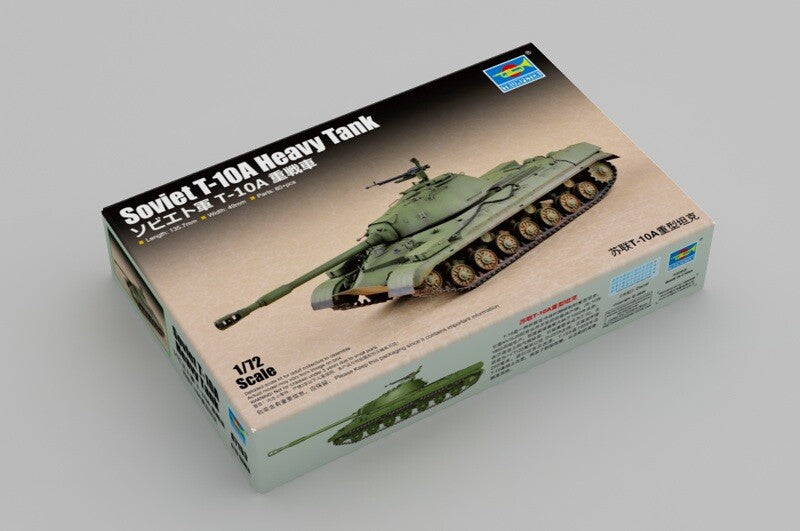 Trumpeter 07153 1/72 Scale Soviet T-10A Heavy Tank model kit