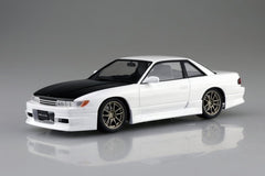 Aoshima AO-20472 1/24 Model Tuned Car Kit Nissan S13 Silvia PS13 Aero Custom '91
