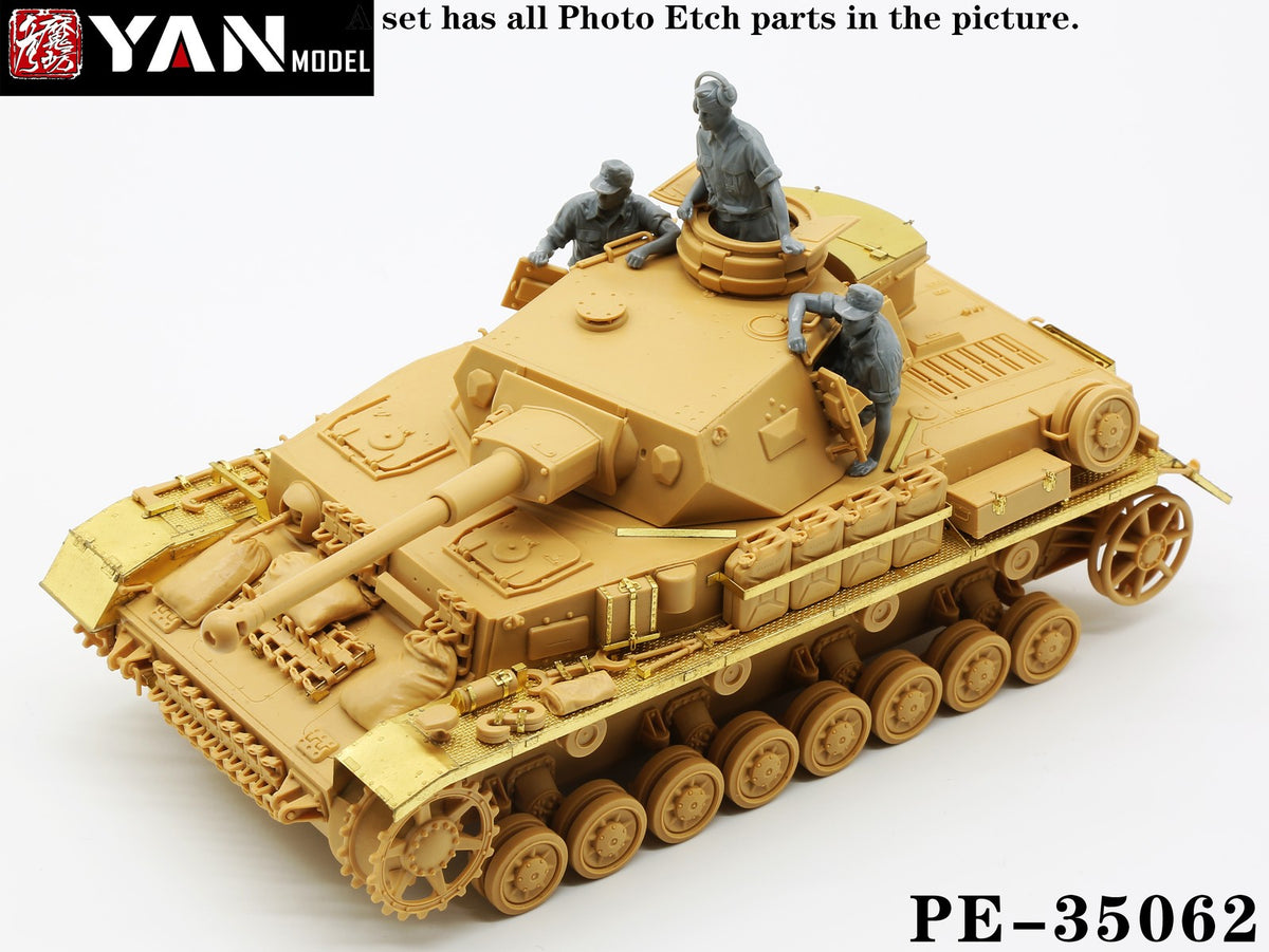 Yan Model PE35062 1/35 Pz.Kpfw.IV Ausf.G (for TAMIYA 35378) Main image