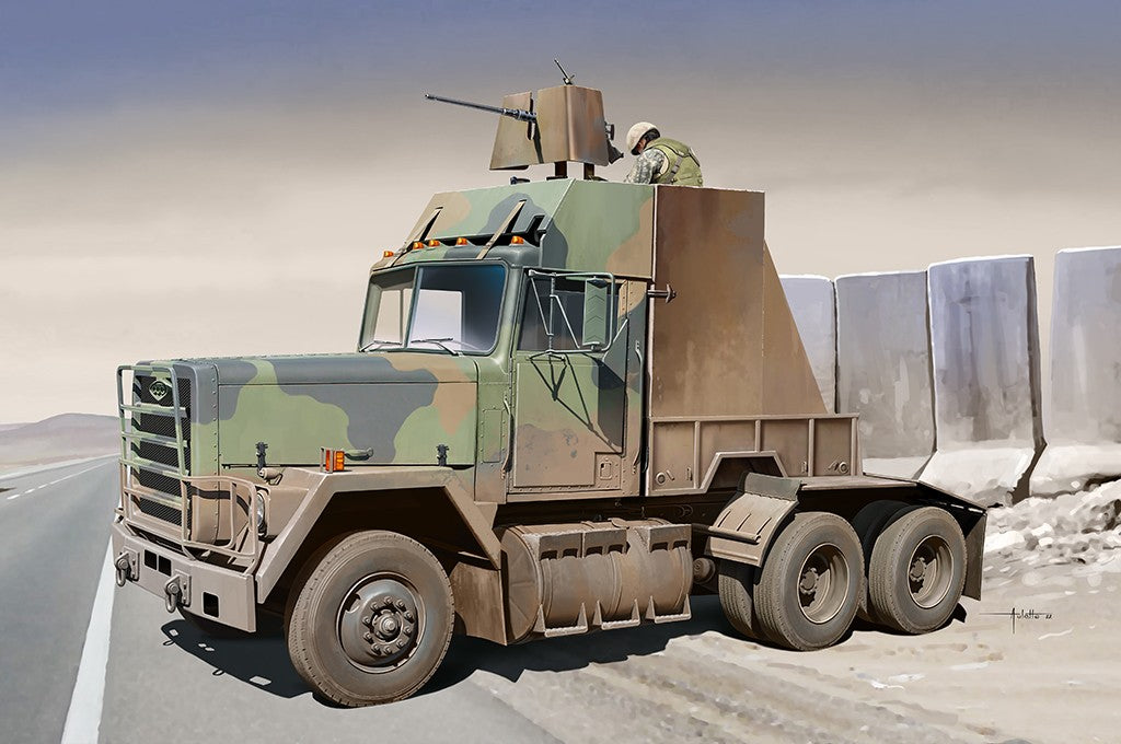Trumpeter 01084 1:35 Scale M915 Gun Truck Plastic Model Assembly Kit