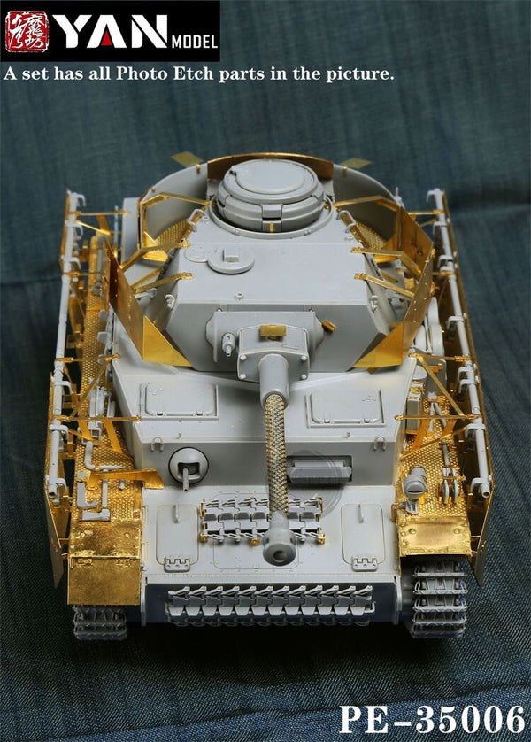 Yan Model PE-35006 1/35 scale Pz.Kpfw.IV Ausf.J Detail Up Set for Border BT-008
