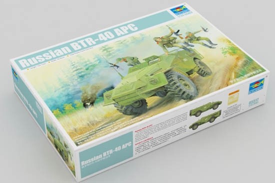 Trumpeter 05517 RUSSIAN BTR-40 APC 1/35 Model Kit-