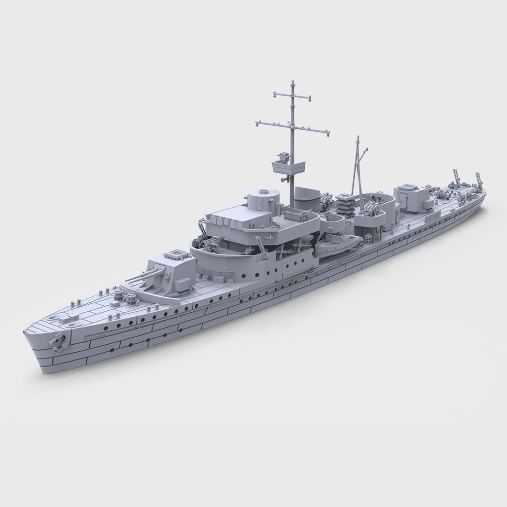 SSMODEL SSC600619 1/600 Military Model Kit German K2 Gunboat — scale model kit
