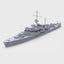 SSMODEL SSC600619 1/600 Military Model Kit German K2 Gunboat