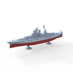 SSMODEL SSC2000704 1/2000 Military Model Kit USN New Mexico (BB-41) 1945