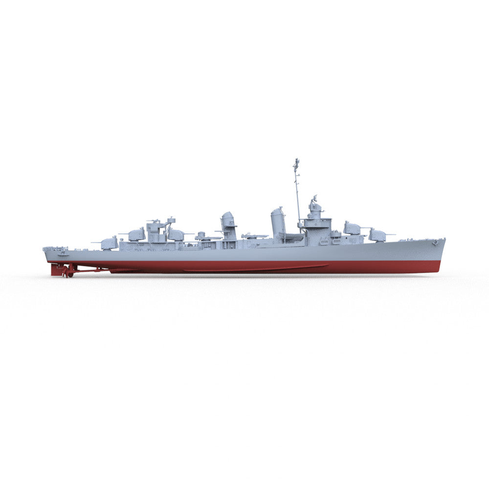 SSMODEL 1/600 Model Kit USN Fletcher-Class Fletcher (DD-445) 1942 Full Hull