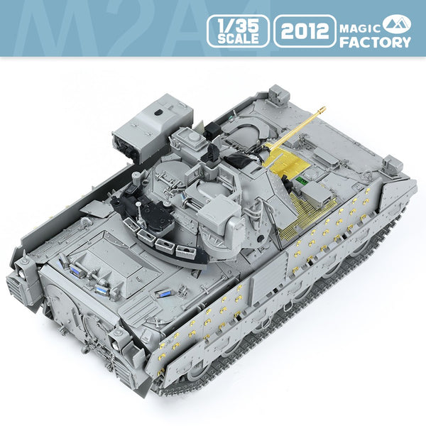 MAGIC FACTORY 2012 1/35 M2A4 Bradley IFV With CVTESS Model KIt