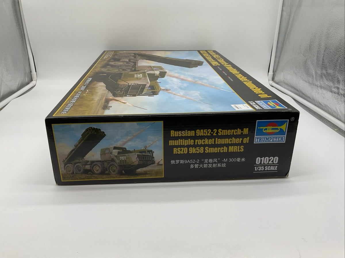 1/35 Trumpeter #01020 Russian 9A52-2 Smerch-M Multiple Rocket Launcher RC — detail view 3