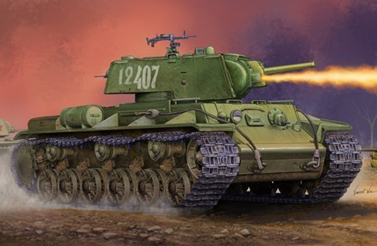 Trumpeter 01568 1/35 KV-8S Welded Turret — detail view 2