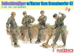 Dragon 6373 1/35 Fallschirmjager 8cm Gr.W.42 Mortar Team Granatwerfer42 Model