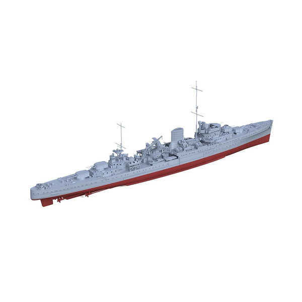 SSMODEL SSC1800602 1/1800 RoyalNew Zealand Navy HMNZS Leander 1942 Light Cruiser Full Hull