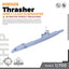 SSMODEL SSC700958 1/700 Military Model Kit HMS T Class Submarine Thrasher