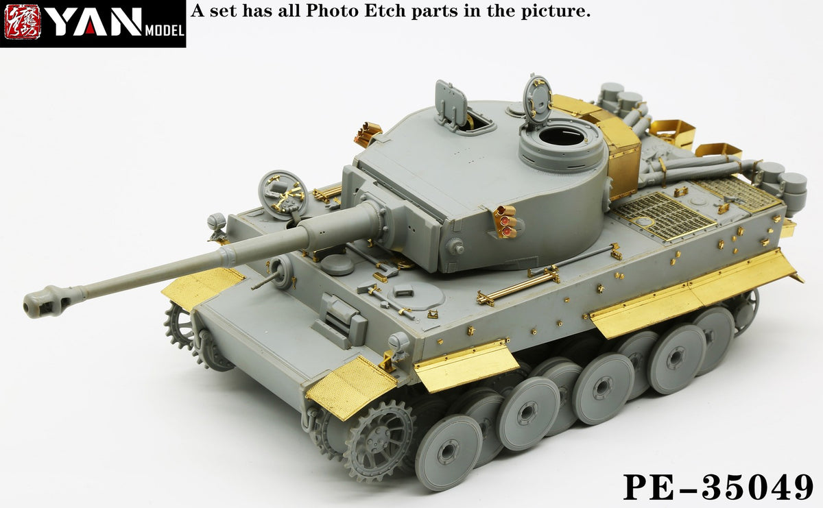 Yan Model 1/35 Sd.Kfz.181 Early 1943 North African Front Type(for Dragon 6608) Main image