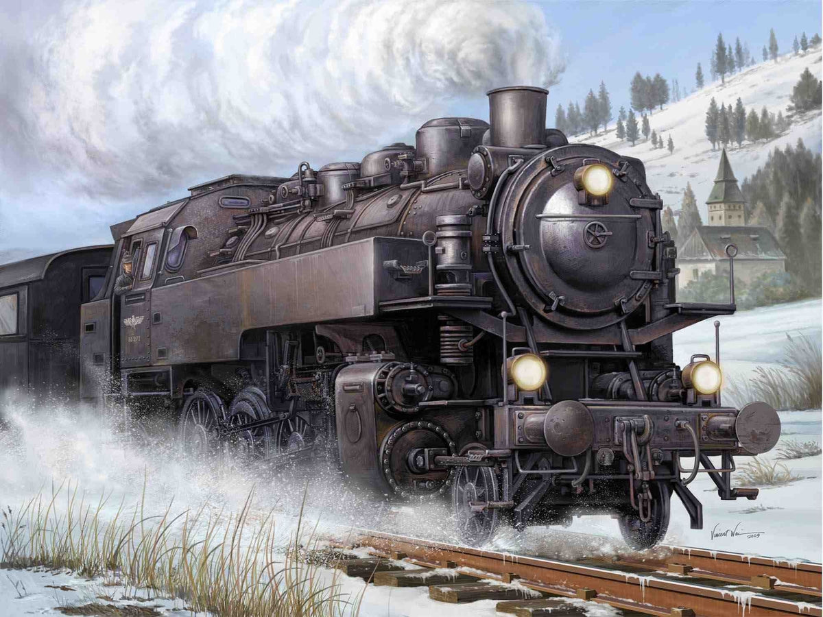 Trumpeter 00217 - 1/35 Steam Locomotive BR86 - New- — scale model kit