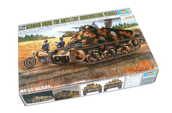 TRUMPETER 00355 Military Model 1/35 German 38(H) Observation Vehicle Hobby P0355 — scale model kit