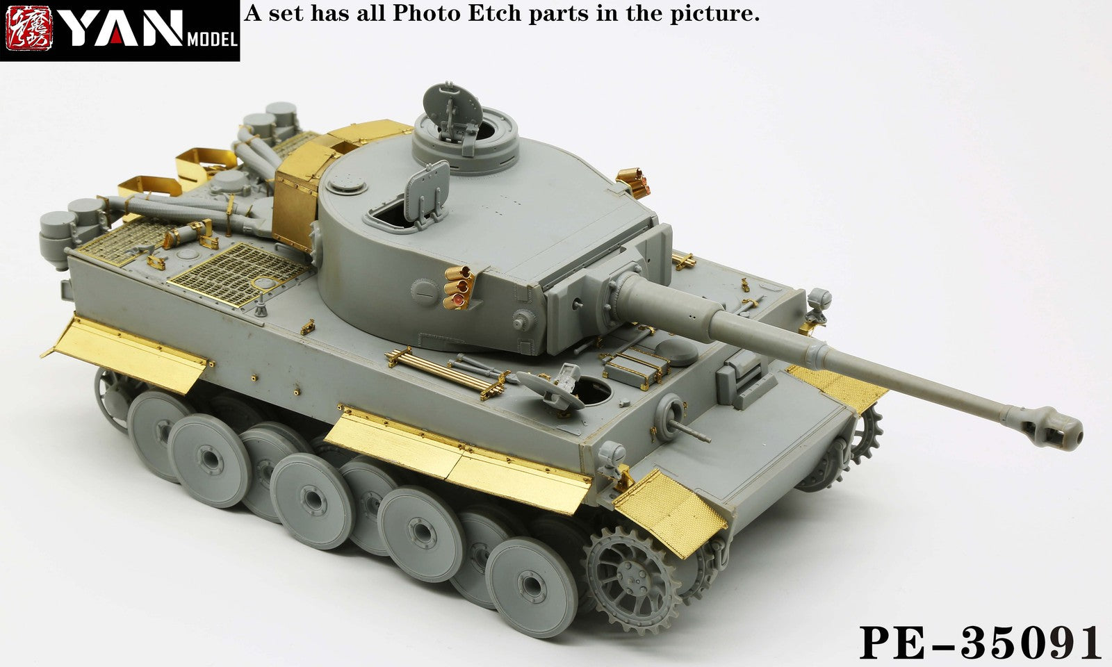 Yan Model PE-35091 1/35 Sd.Kfz.181 Early “Operation Ochsenkopf” for Dragon 6328