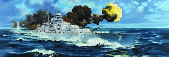 Trumpeter 03702 1/200 GERMAN BISMARCK BATTLESHIP Model Kit