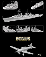 Flyhawk 1/700 German Light Cruiser Konigsberg 1940 (deluxe edition) FH1125S