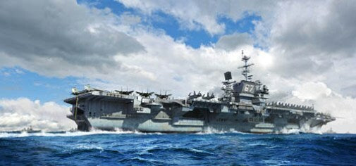Trumpeter 06716 1/700 USS John F Kennedy CV-67 Aircraft Carrier Plastic Kit T48