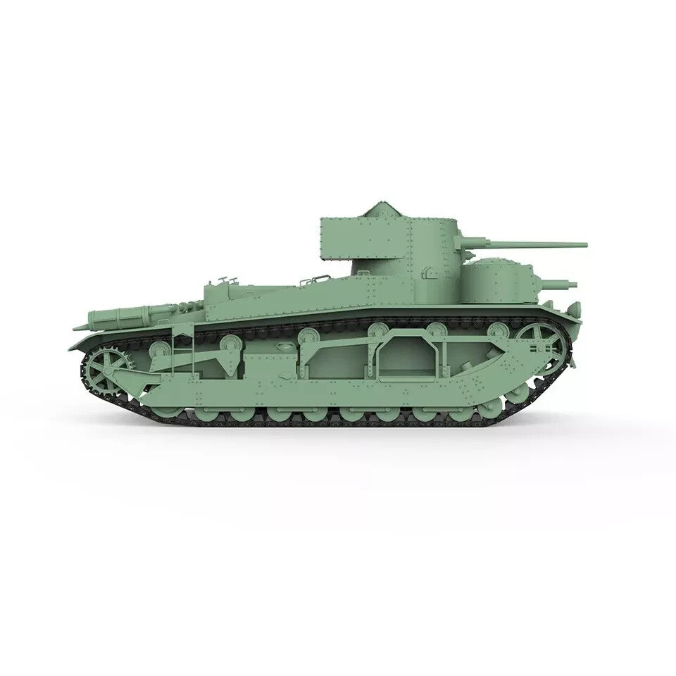 SSMODEL MRY-SFW SS35579 V1.9 1/35 Military Model Kit British Vickers Mk.III Medium Tank — detail view 4