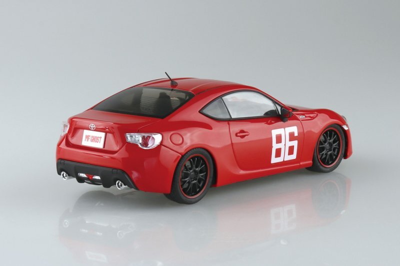 Aoshima AO-06782 1/24Car Kit MF Ghost Toyota 86 ZN6 Comics Vol 1 Katagiri Kanata