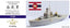 Five star FS360004 1/350 WWII Royal Thai Navy Coastal Defence Ship HTMS Thonburi