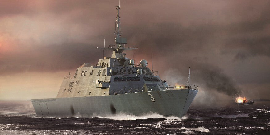 Trumpeter 1/350 USS Fort Worth LCS3 Littoral Combat Ship #04553 #4553 USA