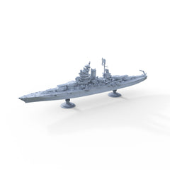 SSMODEL SSC2000704 1/2000 Military Model Kit USN New Mexico (BB-41) 1945
