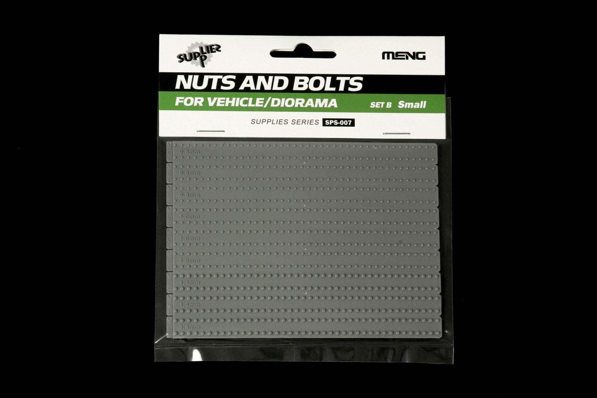 Meng SPS007 1/35 Nuts and Bolts Set B (Small) — scale model kit