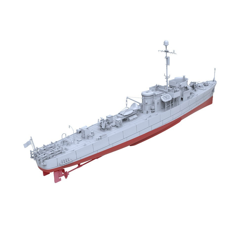 SSMODEL 1/72 Military Model Kit USS PC-461 Class Carmi Sub-Chaser Full Hull
