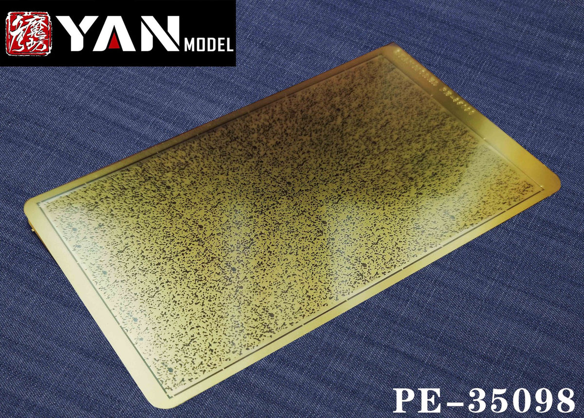 Yan Model PE35098 0.05mm ultra thin weathering Airbrush Stencils1/35 1/48,1/72 Main image